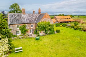 Rear elevation and outbuildings- click for photo gallery